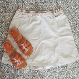 Vintage White Stag Skort